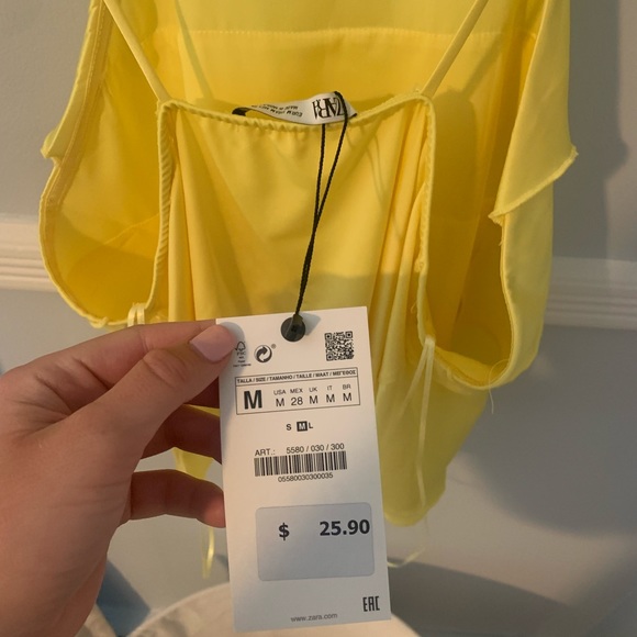 Zara Ruffled High Neck Top - Picture 4 of 4